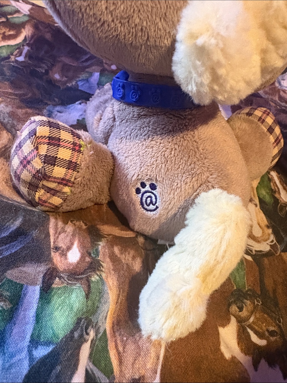 Littlest Pet Shop Plush horse with Blue Eyes - Picture 2 of 4